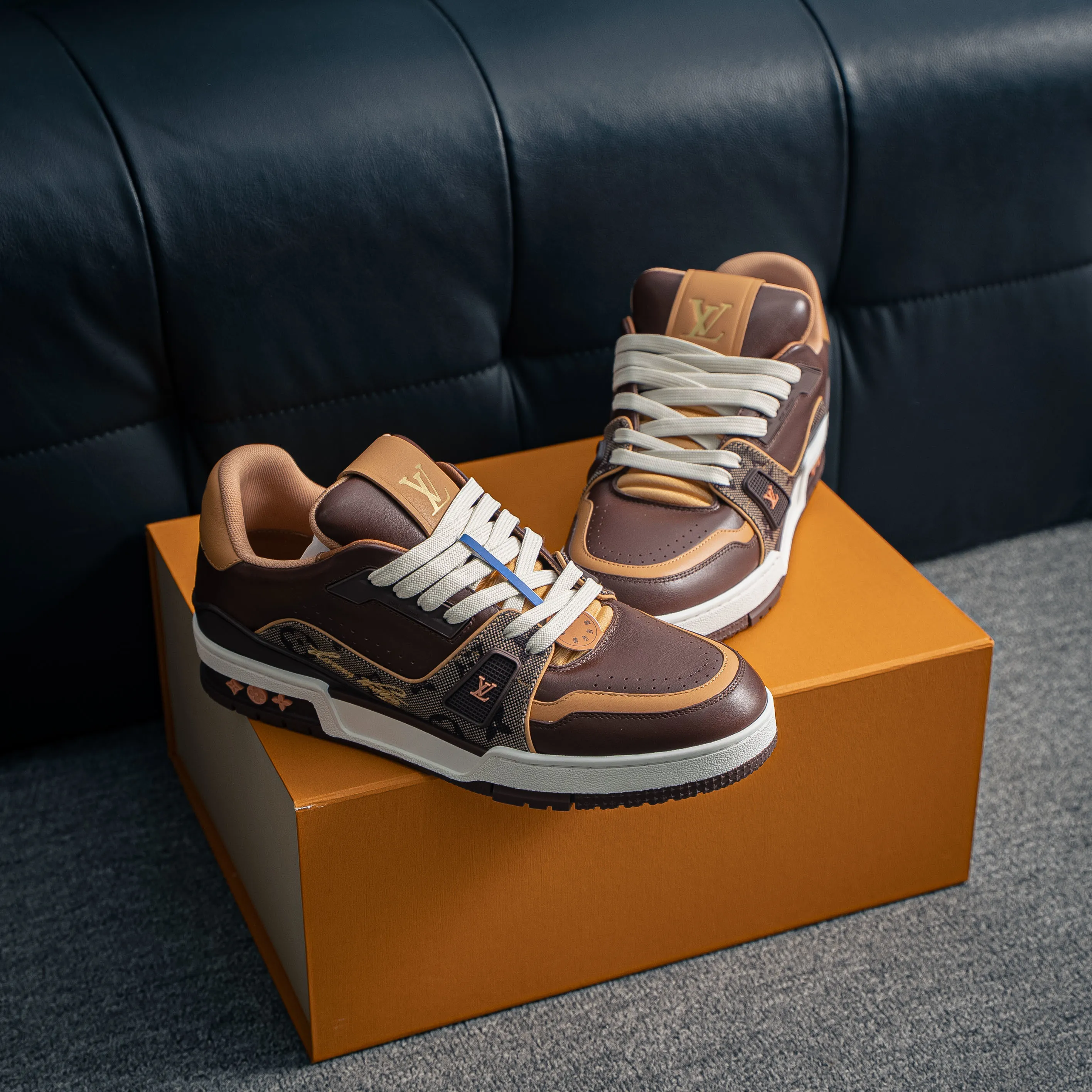 【MS 】 Louis Vuitton LV Trainer Series Sneakers ✦ ，✦ NFC ✦ ZP ， ✦